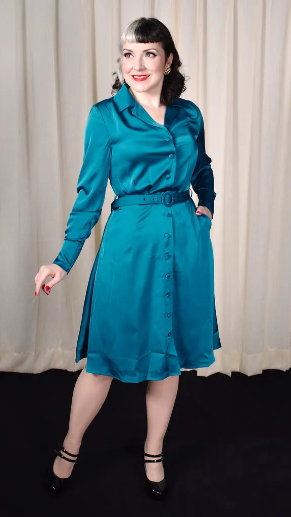 1940s Geraldine Shirt Dress