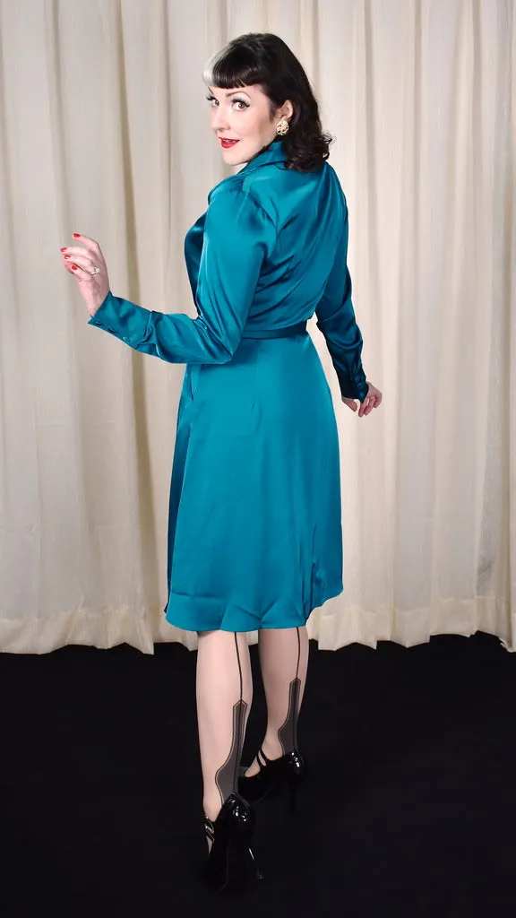 1940s Geraldine Shirt Dress