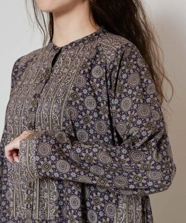 Ajrakh Paisley Patchwork Dress