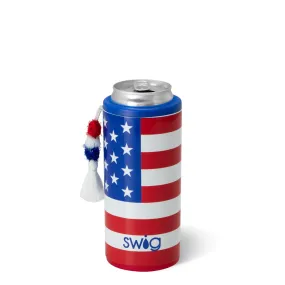 All American Skinny Can Cooler (12oz)