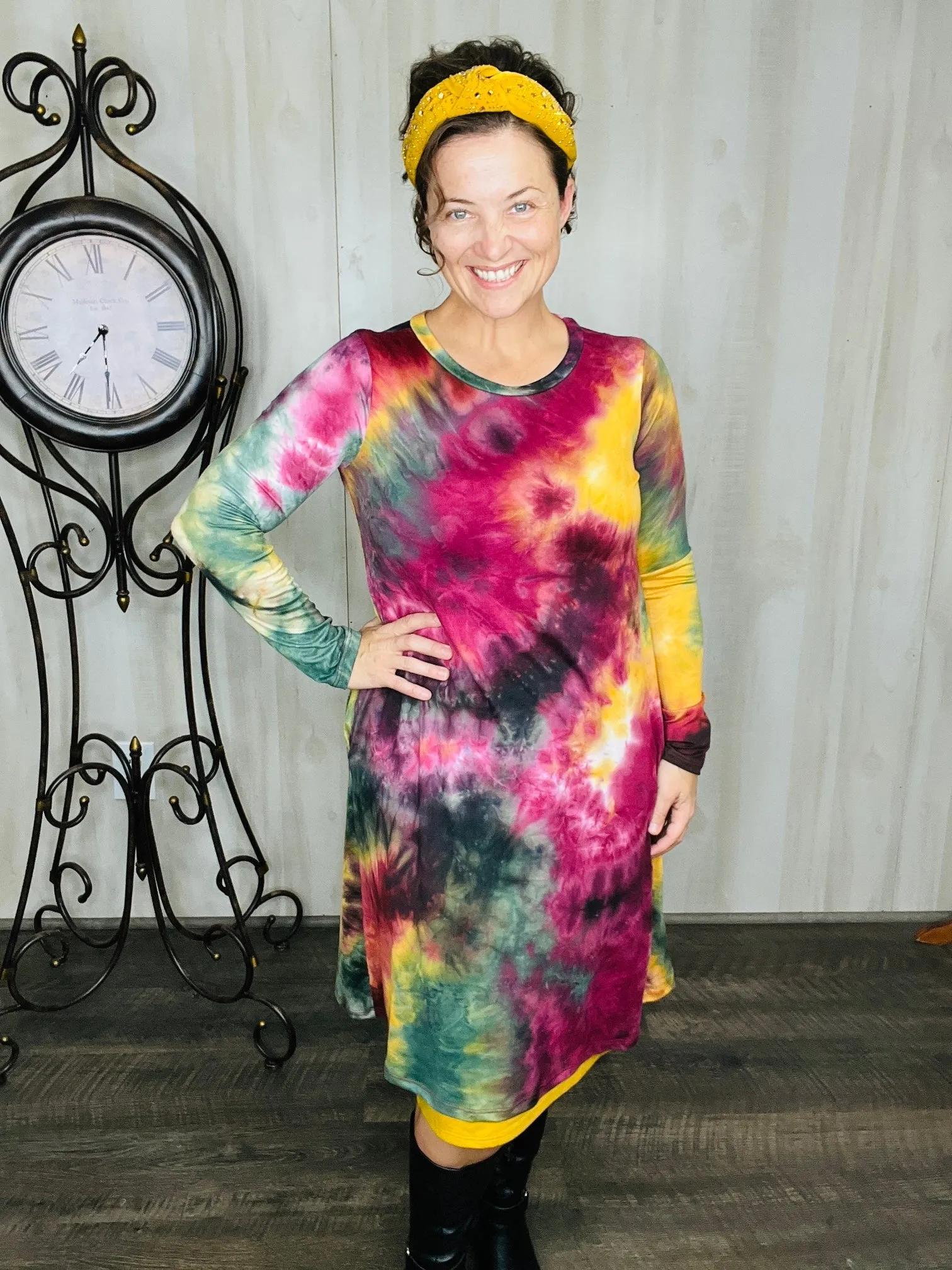 Annabelle Colorful Swing Tunic