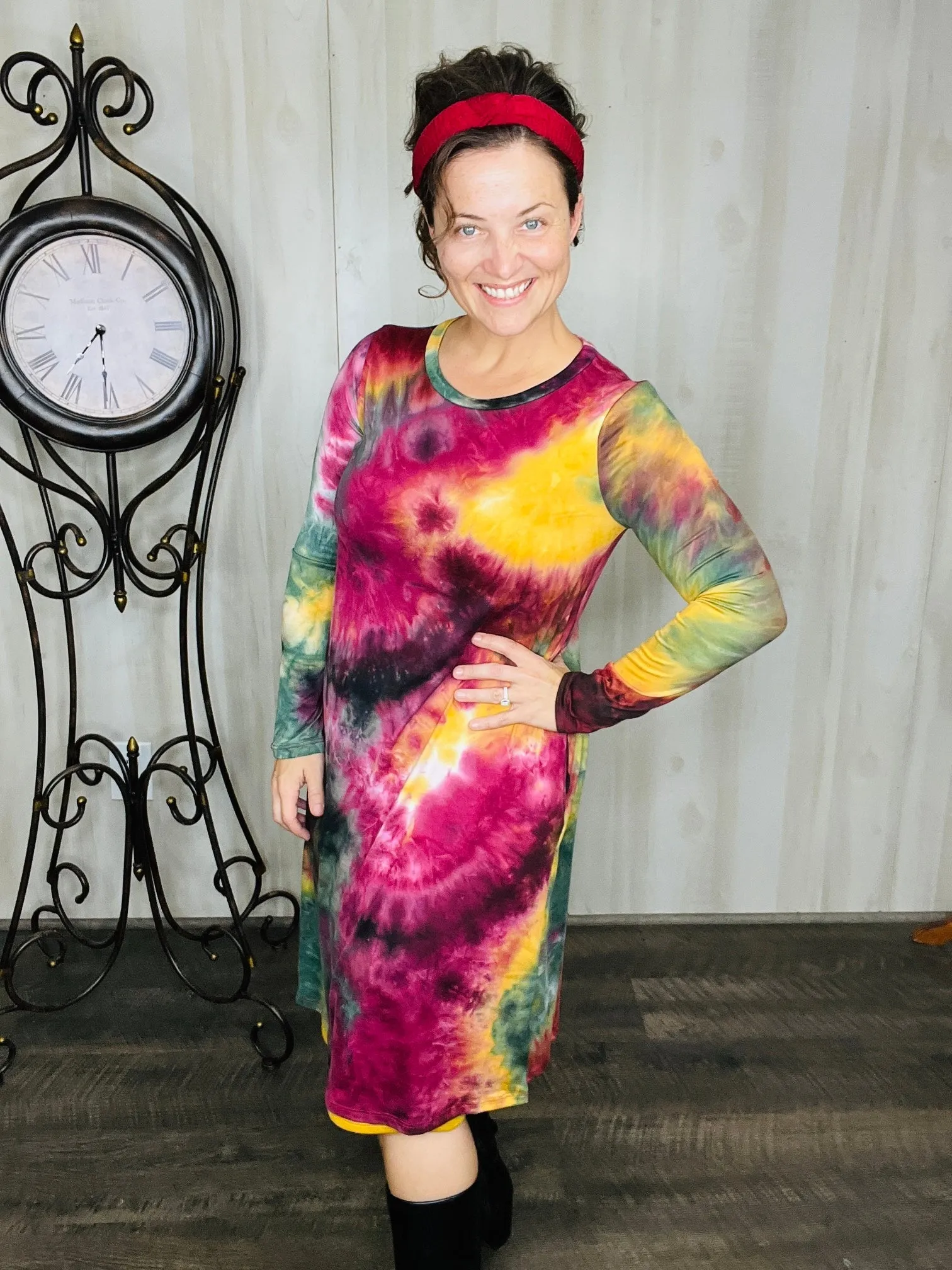 Annabelle Colorful Swing Tunic