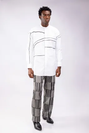 Atto Tetteh Okoh Outline long-sleeved Shirt