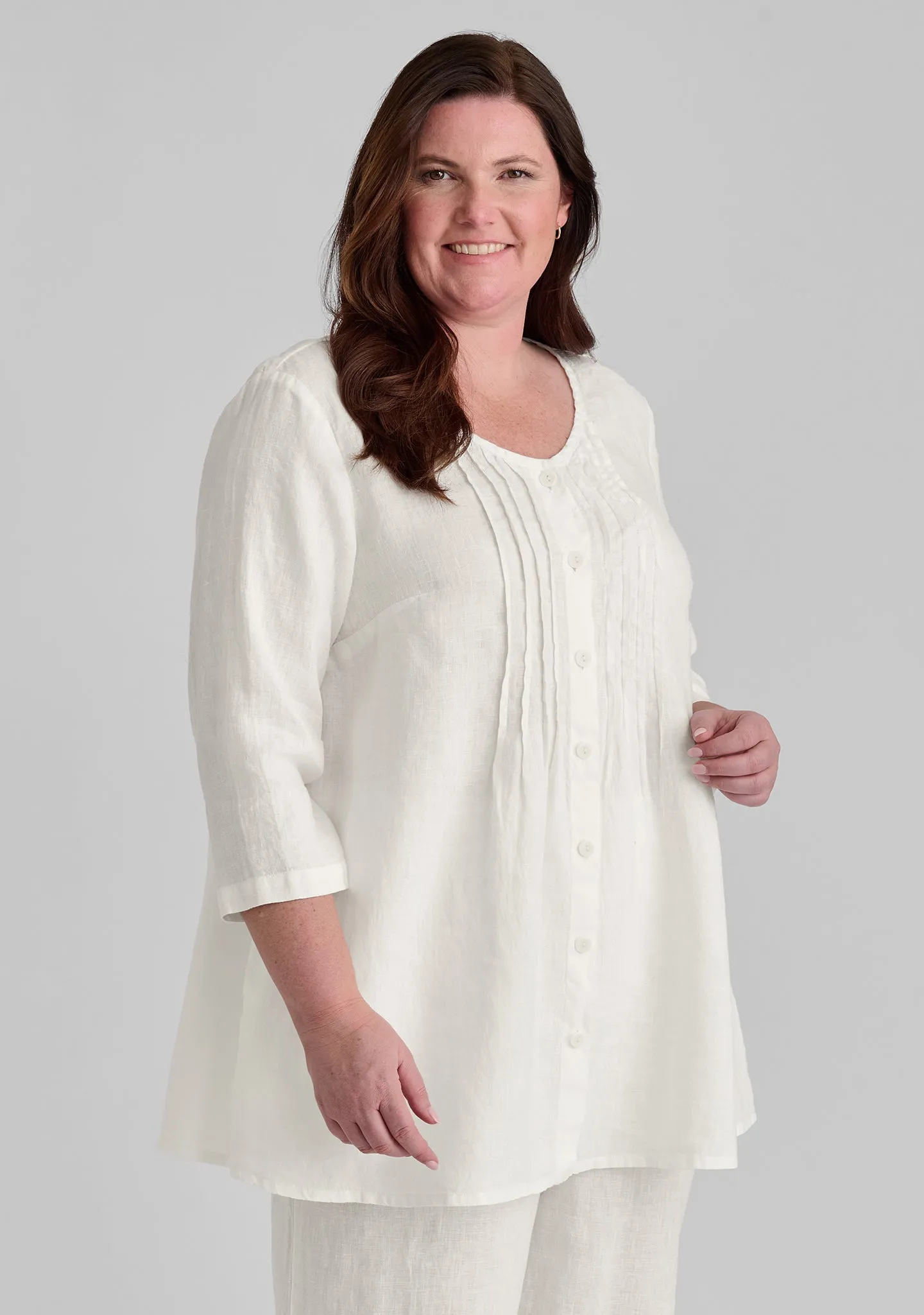 Celebration Blouse - Linen Blouse