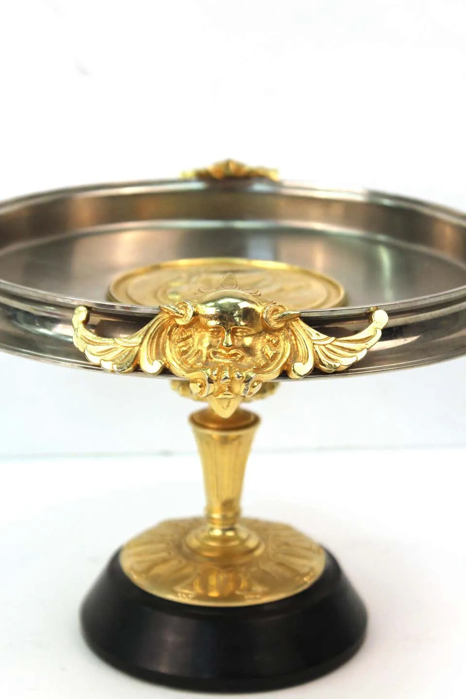 Continental Grand Tour Tazza with Neoclassical Medallion