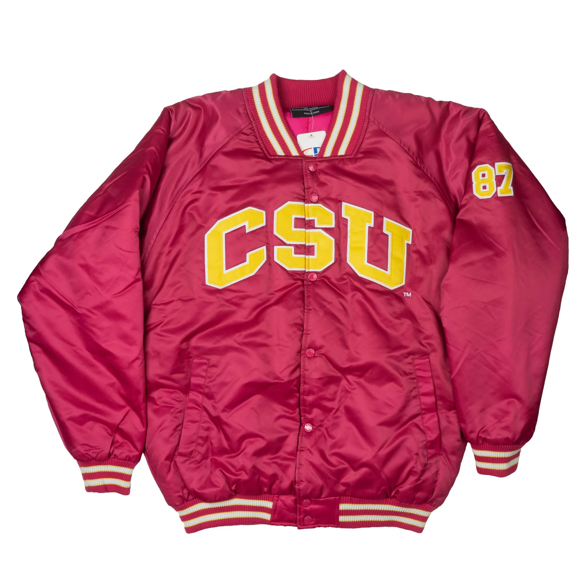 CREATION OF DEMAND BOMBER JACKET PINK - CSU01