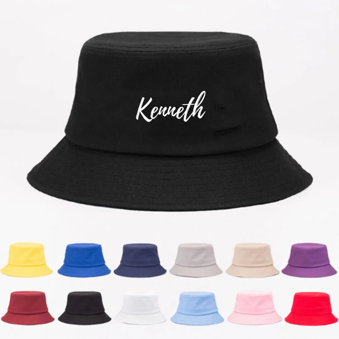 Embroider Bucket Hat Adult & Kid