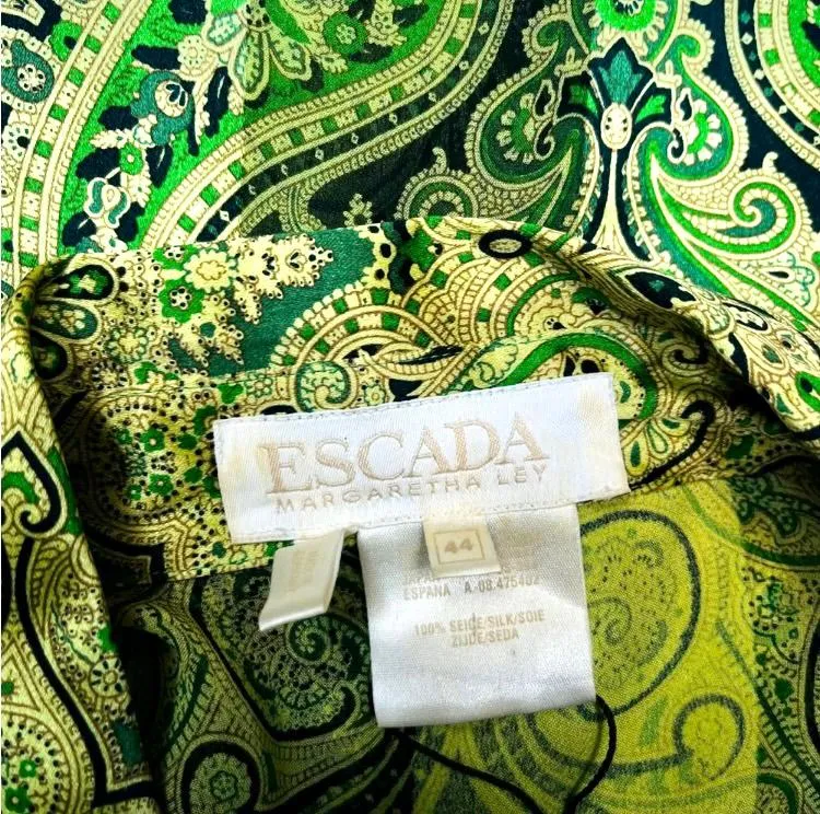 ESCADA SILK BLOUSE (PREOWNED)