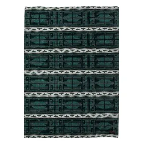 Filson Fire Mountain Blanket - Black / Green / Granite