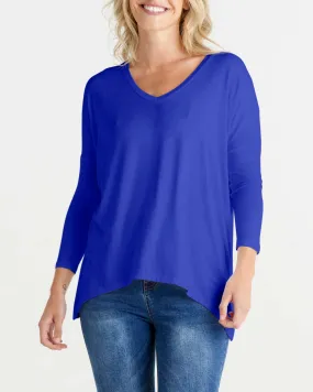 Geneva Tee by Betty Basics - Vivid Blue