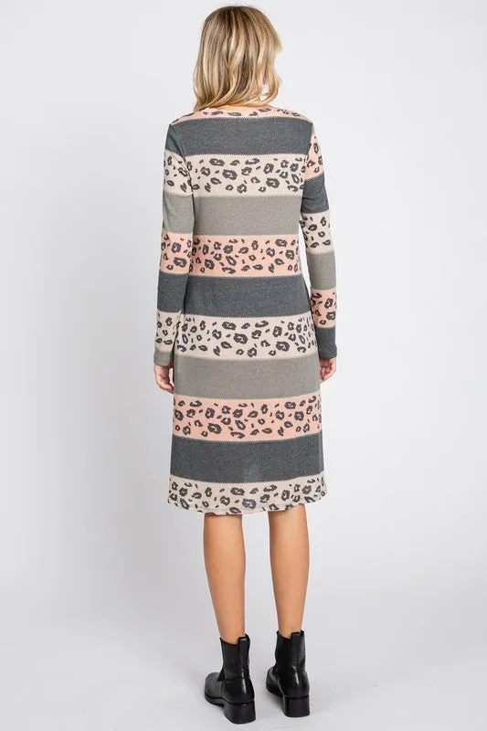 Melanie Leopard Dress look