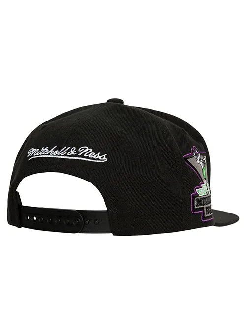 Mitchell & Ness HWC '93 Neon Tropical Milwaukee Bucks Snapback Hat