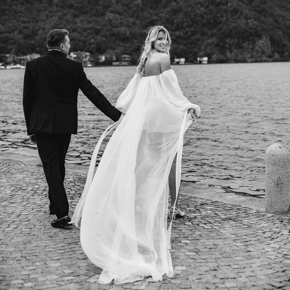 Modern Minimalist Wedding Gown