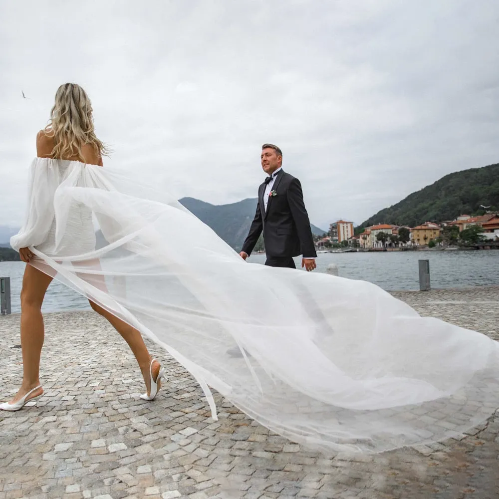 Modern Minimalist Wedding Gown