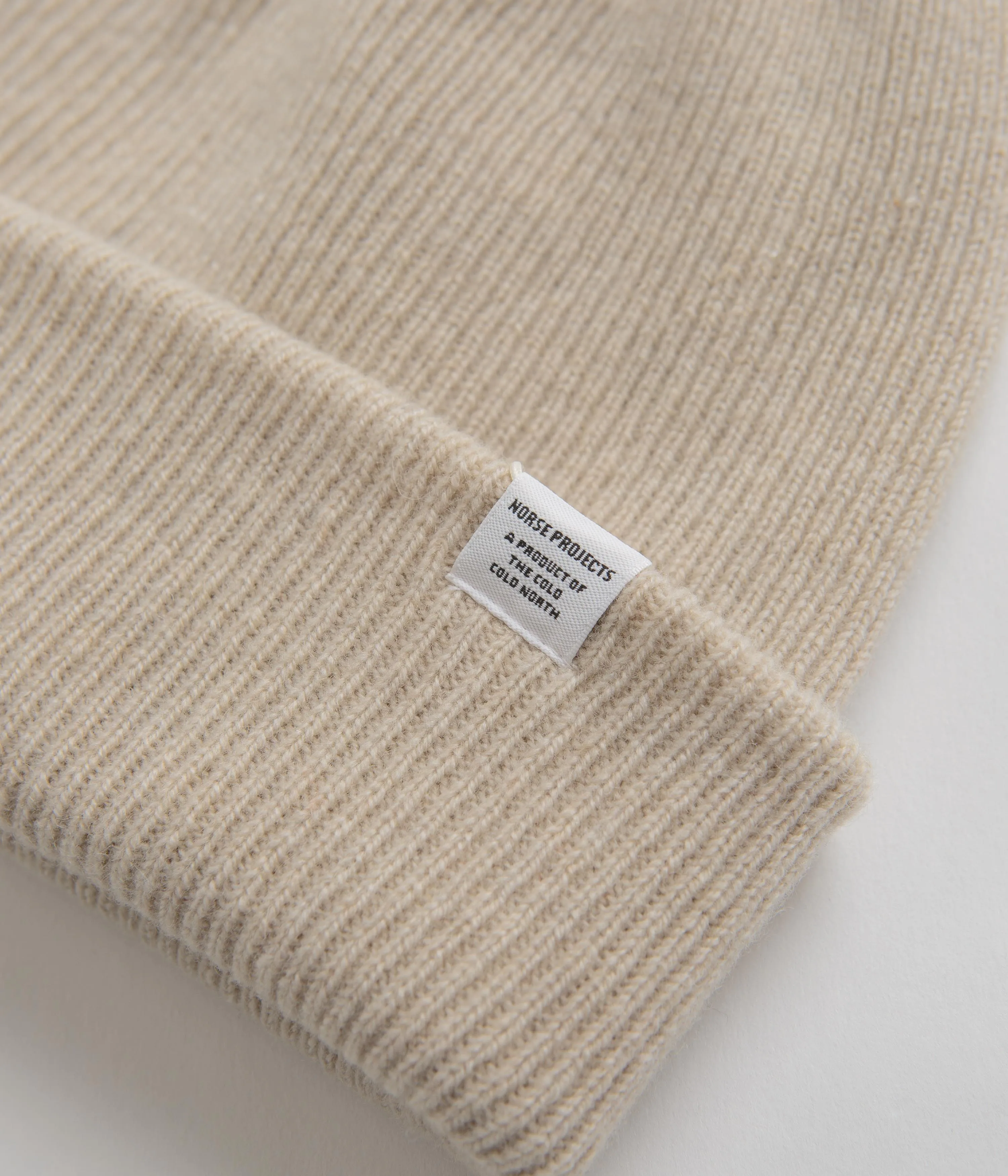 Norse Projects Norse Beanie - Oatmeal