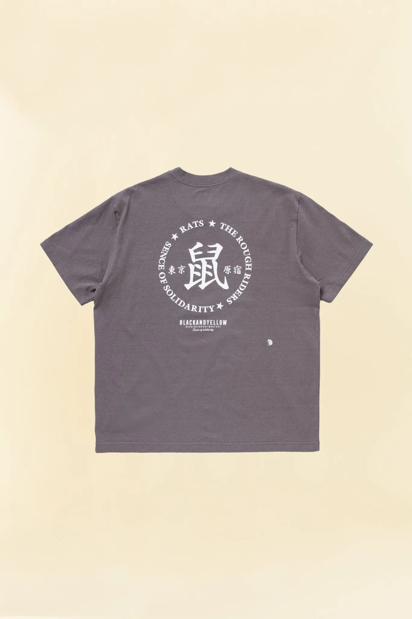 Rats "Mouse" Short Sleeve Tee - Ash Grey