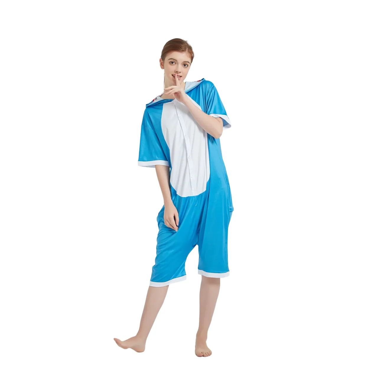 Shark Adult Summer Onesie