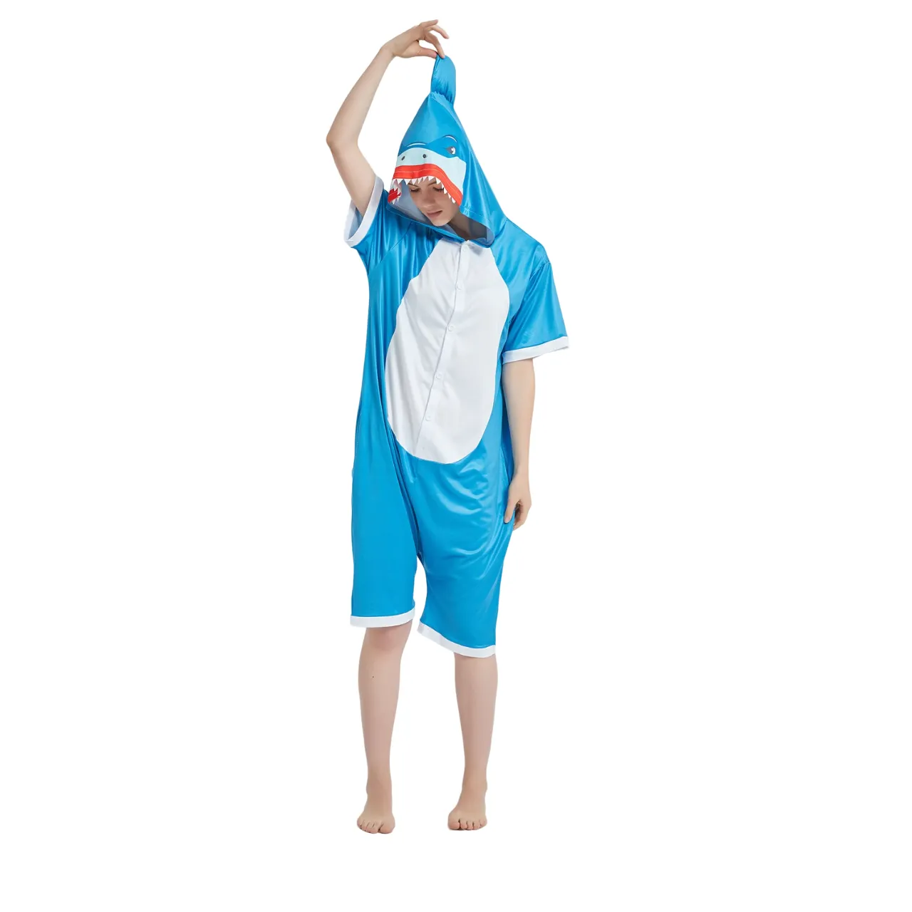 Shark Adult Summer Onesie