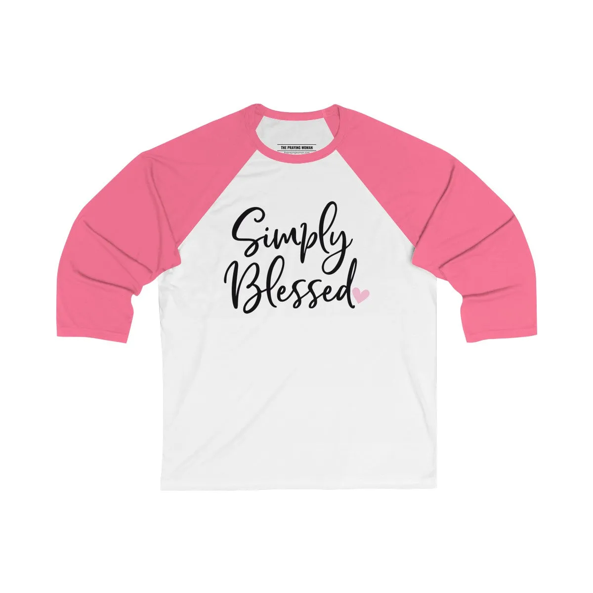 Simply Blessed Baseball Tee