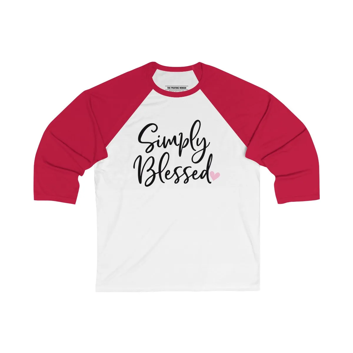 Simply Blessed Baseball Tee