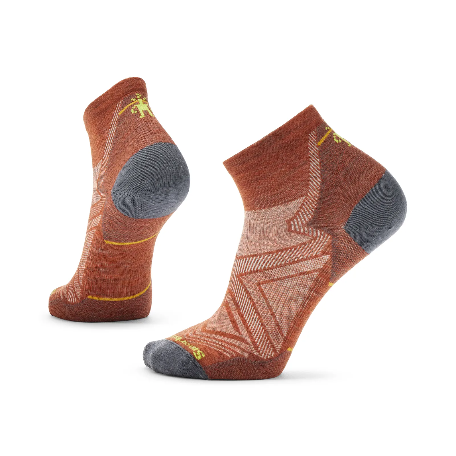 Smartwool Run Zero Cushion Ankle Sock (Men) - Picante