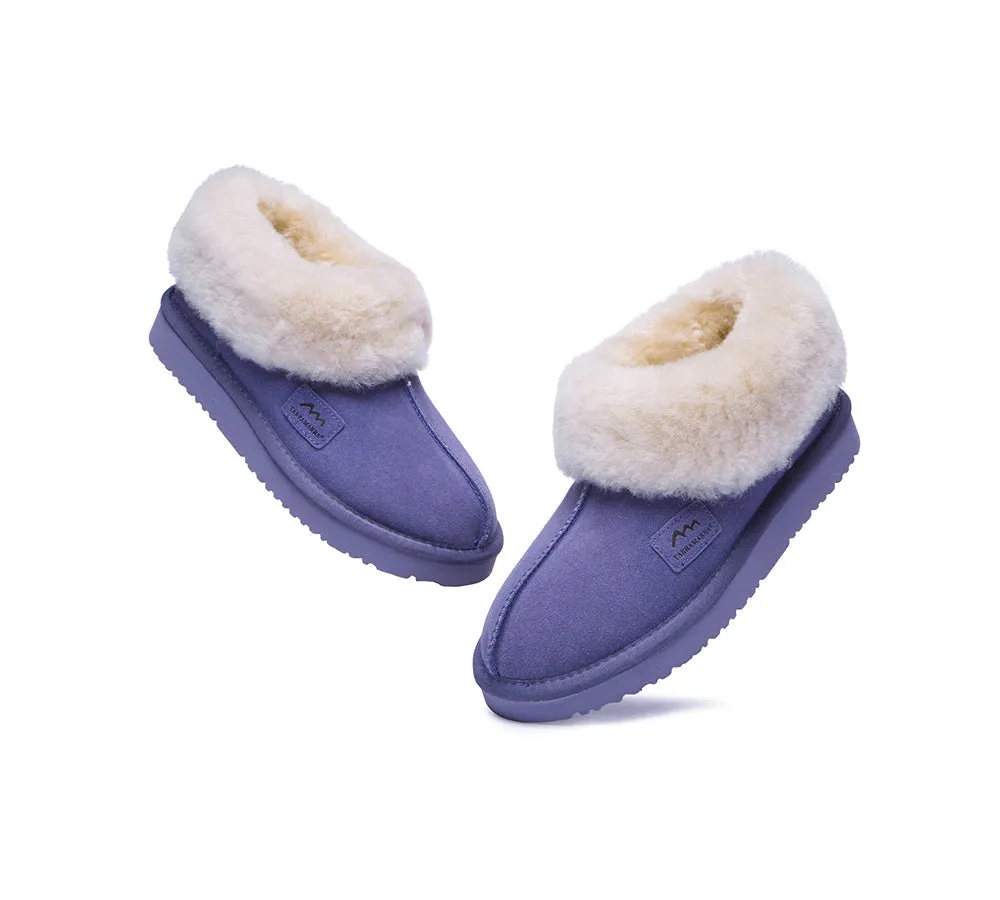 TARRAMARRA Premium Australian Sheepskin Ankle Unisex Slipper Homey