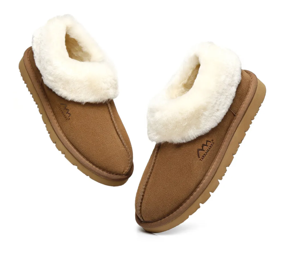 TARRAMARRA Premium Australian Sheepskin Ankle Unisex Slipper Homey