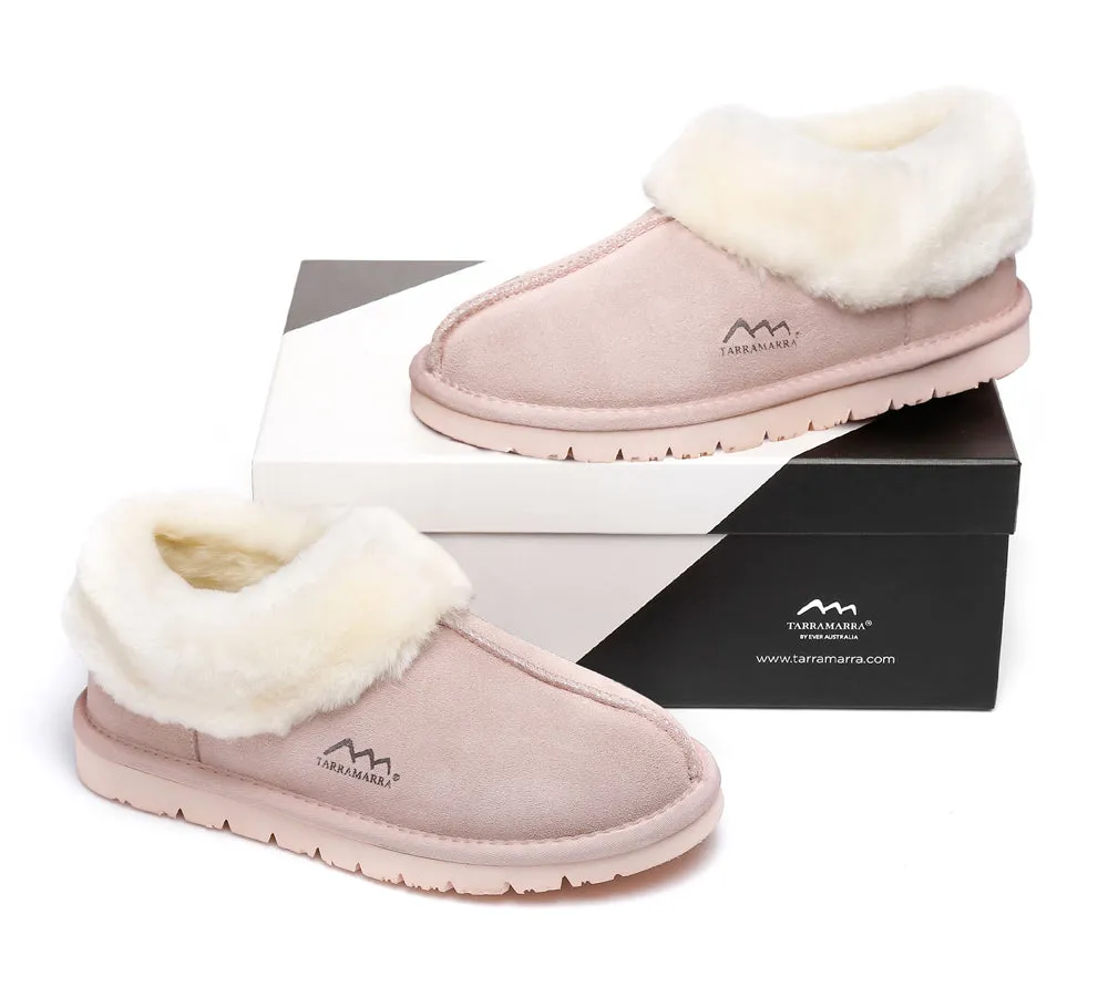 TARRAMARRA Premium Australian Sheepskin Ankle Unisex Slipper Homey