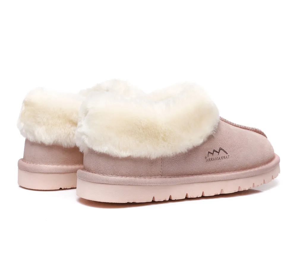 TARRAMARRA Premium Australian Sheepskin Ankle Unisex Slipper Homey