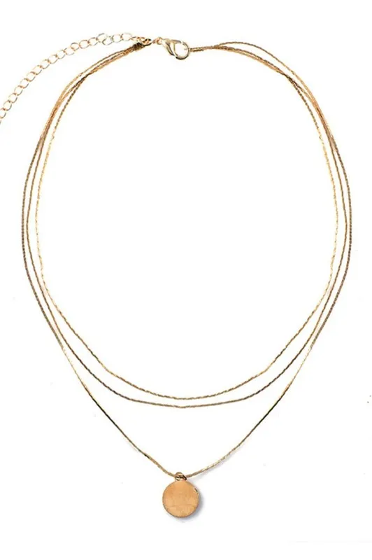 The Anabelle Triple Layered Necklace