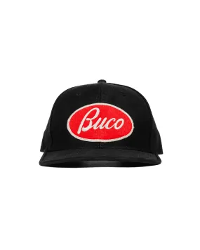 The Real McCoy's BA22101 Buco Strap-Back Cap Black