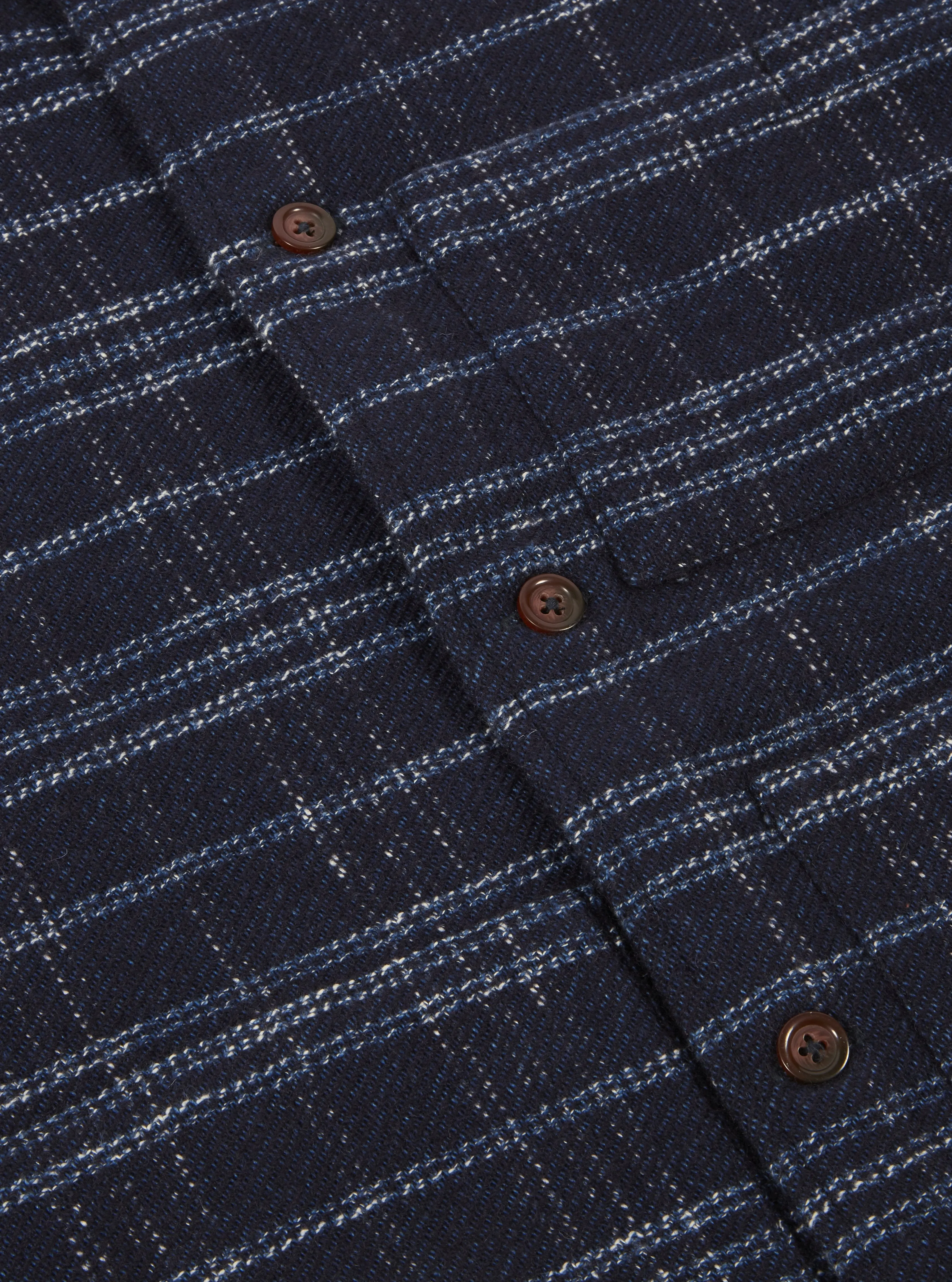 UNIVERSAL WORKS Uniform Jacket In Indigo Check