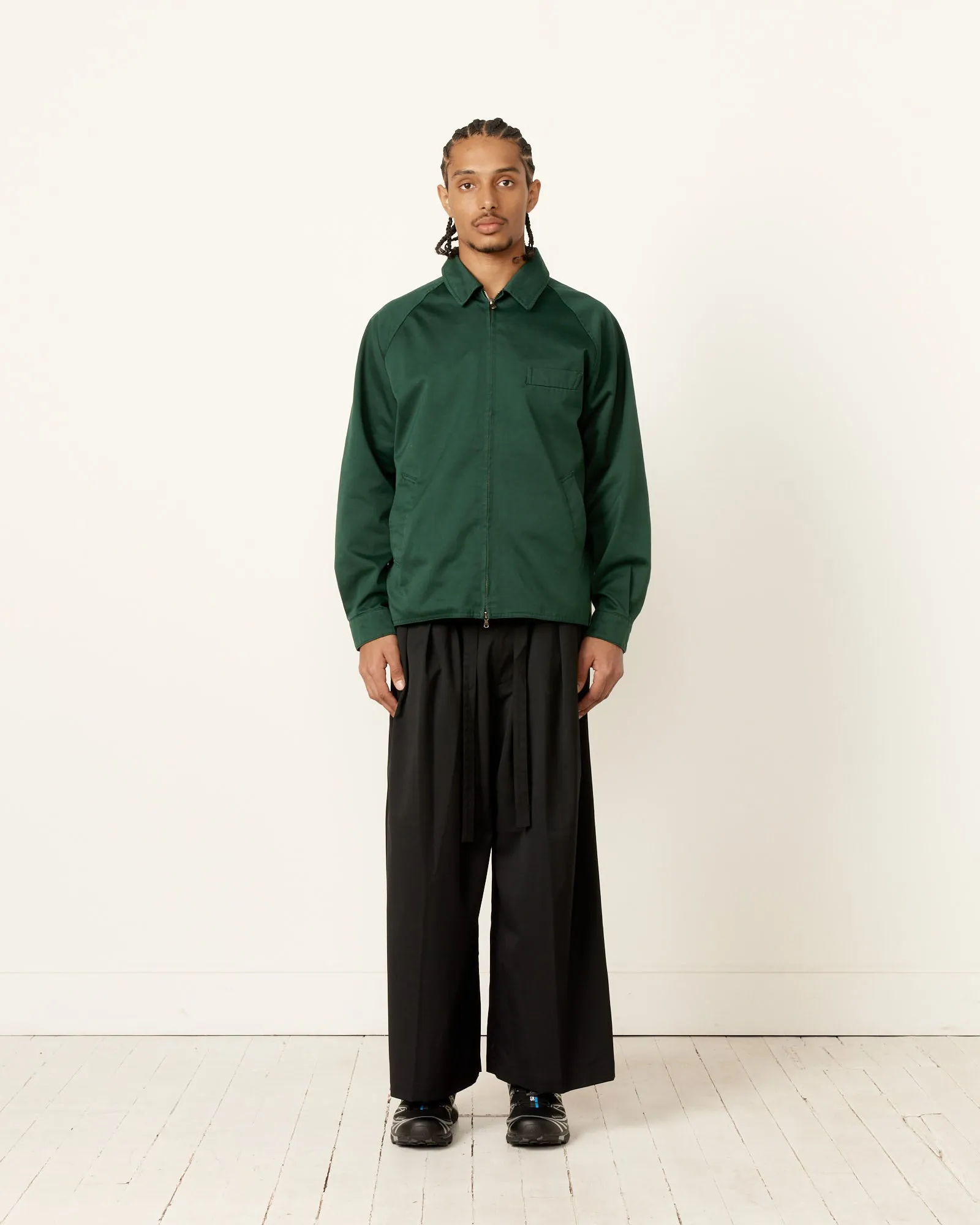 Windstopper Chino Crew Jacket in Green